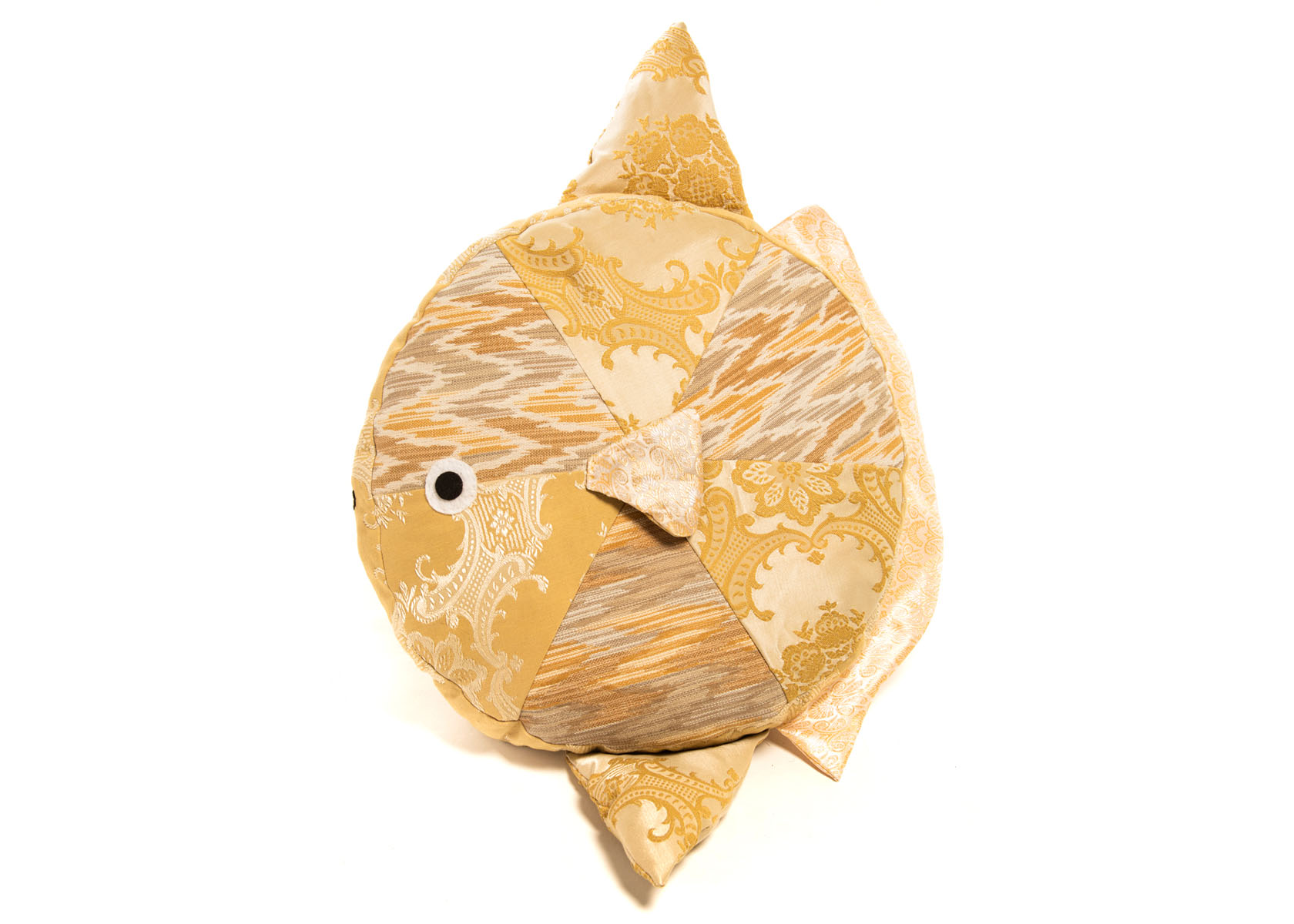 Sunfish Zafu cushion handmade by Sophia Adalaine