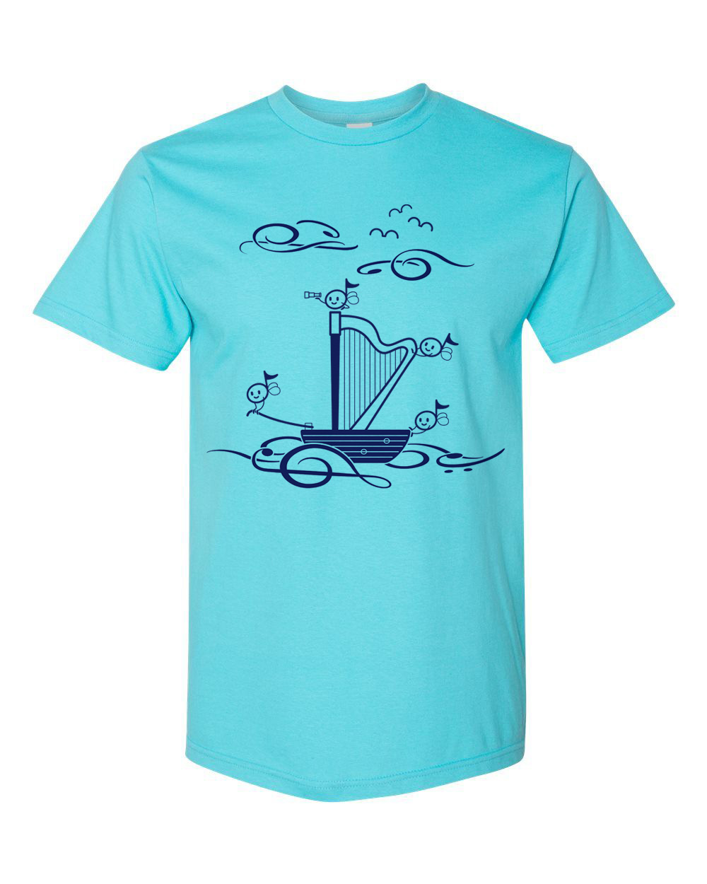 Harp Ferry shirt design by Sophia Adalaine // freelance art and design commission