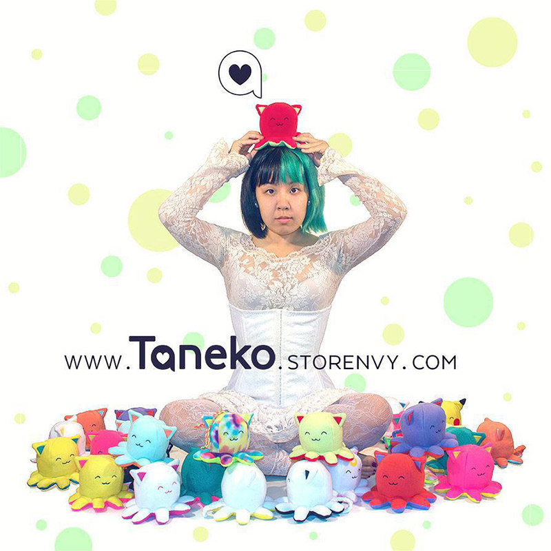 launch promo for Taneko on Storenvy