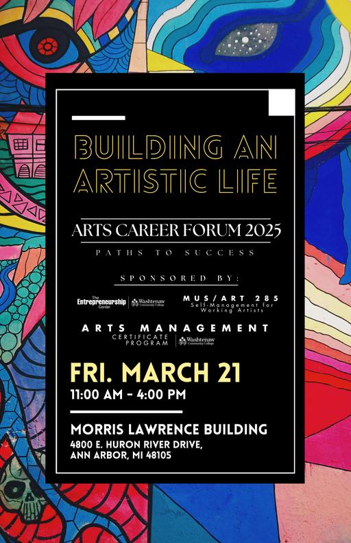 Washtenaw Community College event poster