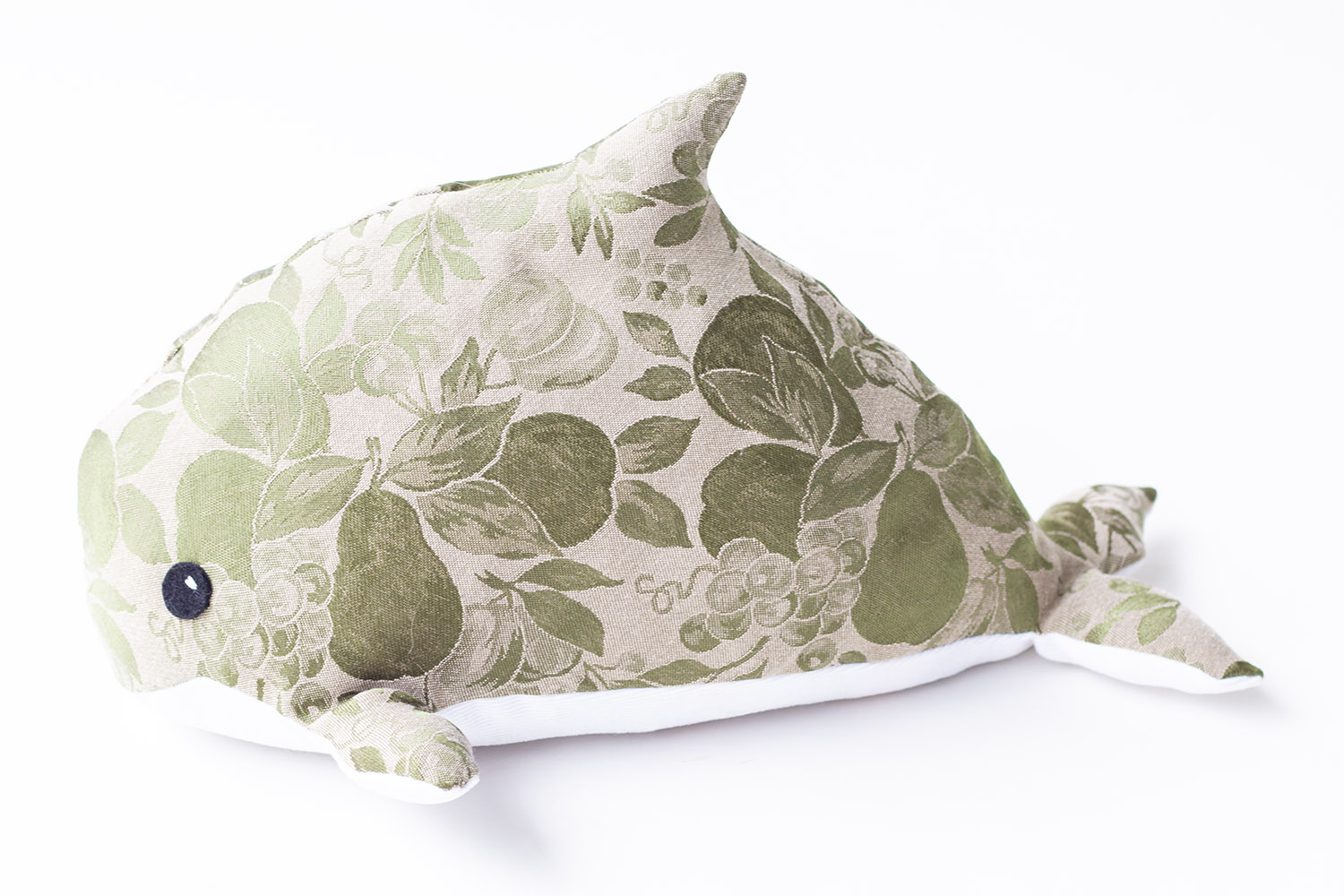 Repurposed Porpoise plush toys handmade by Sophia Adalaine
