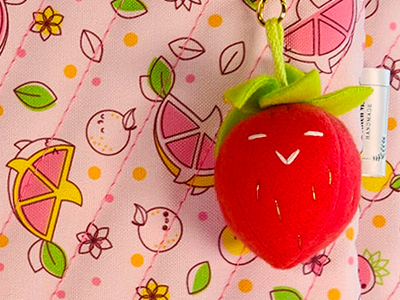 Taneko Says Hello X Pure Stitch Magic // handmade bags and products featuring Pink Lemonade Sharks